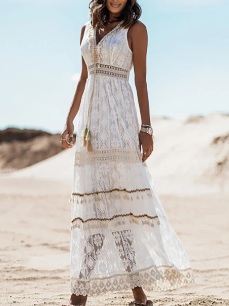Nina | Robe Boho Luxueuse (Presque épuisée)