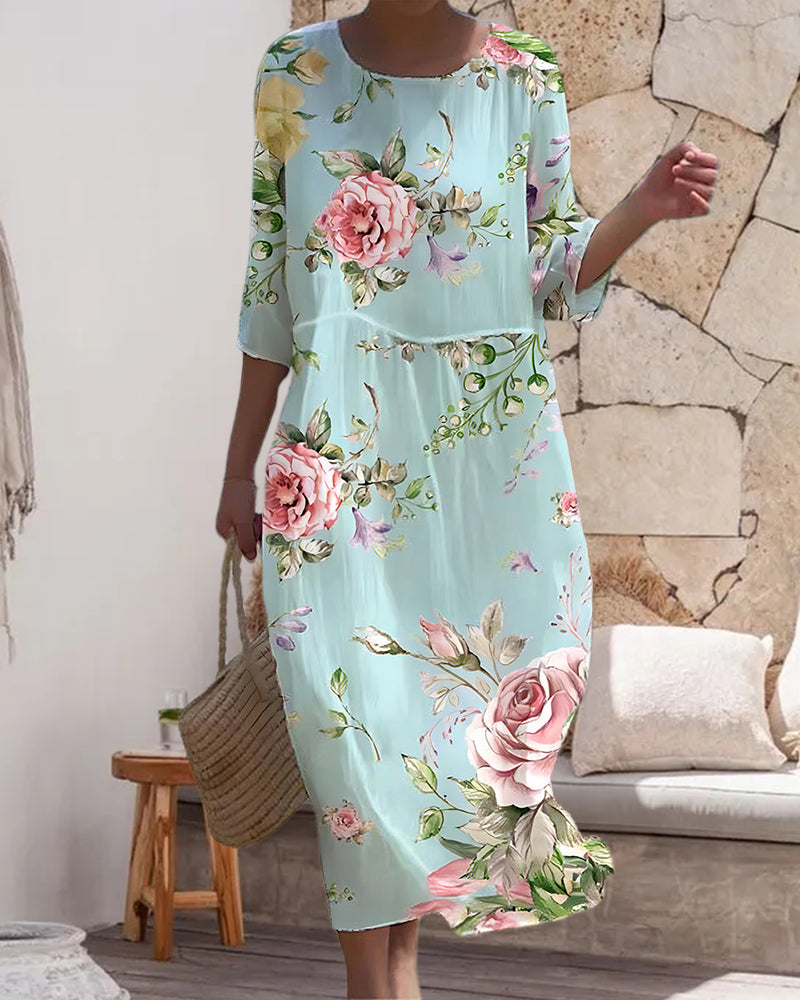 Mara™ | Robe florale élégante