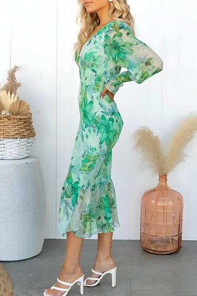Ynne™ - Robe élégante à fleurs
