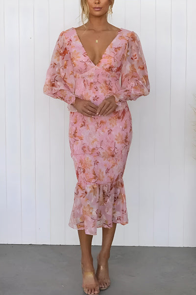 Ynne™ - Robe élégante à fleurs