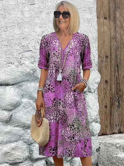 Harper™ | Robe Fleurie Vivante